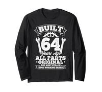 Built 64 Years Ago All Parts Original 64th Birthday Long Sleeve T-Shirt