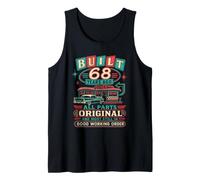 Built 68 Years AGO All Parts Original 68th Birthday Tank Top
