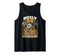 Built 68 Years AGO All Parts Original 68th Birthday Tank Top