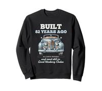 Built 82 Years Ago Vintage Car 82 Year Old 82nd Birthday Men Sweatshirt