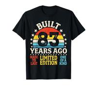 Built 83 Year Ago Classic Vintage 83rd Birthday T-Shirt