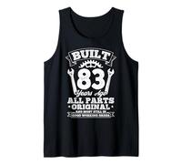 Built 83 Years Ago All Parts Original 83rd Birthday Tank Top