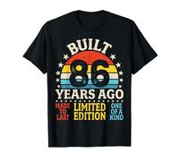 Built 86 Year Ago Classic Vintage 86th Birthday T-Shirt
