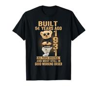 Built 94 Years Ago Funny 94th Birthday 1931 Teddy Bear T-Shirt
