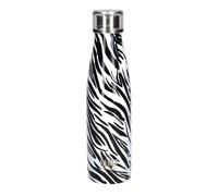Built Water Bottle C000847 Perfect Seal Leakproof Insulated Stainless Steel 480 ml Zebra