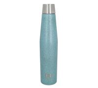 Built Apex Insulated Water Bottle with Leakproof Perfect Seal Lid, Sweatproof 100% Reusable BPA Free 18/8 Stainless Steel Flask, Aqua Glitter, 540 ml