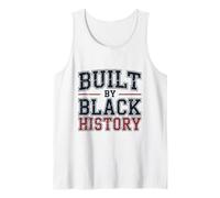 Built By Black History, Afro American African Heritage Tank Top