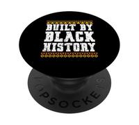 Built By Black History Black History Month Men Women PopSockets Adhesive PopGrip