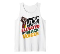 Built by Black History Elevated by Black Voices BLM Apparel Tank Top