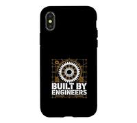 Built By Engineers Engineering Blueprint Case for iPhone X/XS