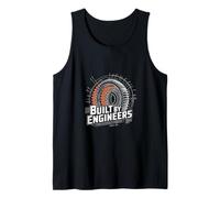 Built By Engineers Gear Design Tank Top