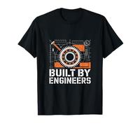 Built By Engineers Mechanical Design T-Shirt