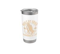 Built By Grace Christian Faith Warrior Stainless Steel Insulated Tumbler
