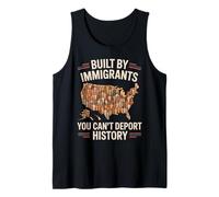 Built by Immigrants Can't Deport History Patriotic Statement Tank Top