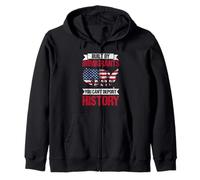 BUILT BY IMMIGRANTS YOU CAN'T DEPORT HISTORY Immigrant Pride Zip Hoodie