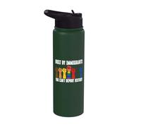 Built By Immigrants You Can't Deport History Pro Immigration Stainless Steel Insulated Water Bottle