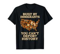 Built by Immigrants You Can't Deport History Pro Immigration T-Shirt