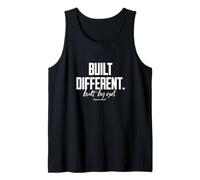 Built Different Built By God Psalm 139:14 Tank Top