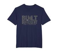 Built Different: I Got That Dog in Me T-Shirt, Men's Big and Tall, Navy, 6X Tall