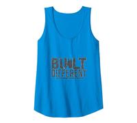 Built Different: I Got That Dog in Me Tank Top, Women, Sapphire, S