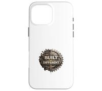 Built Different Motivation Mindset Case for iPhone 16 Pro Max