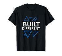 Built Different Motivational Strength Mindset Design T-Shirt