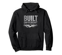 Built Different On the Rock Matthew 724 Inspirational Design Pullover Hoodie