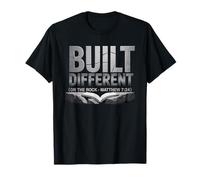 Built Different On The Rock Matthew 724 Inspirational Design T-Shirt
