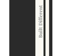 Built Different: The Borough Edit - Azure Dusk: Minimalist Lined Notebook for Notes, Journaling & Everyday Writing | Clean Aesthetic Journal