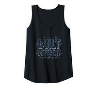 Built Different: Unique Blueprint for Success Tank Top, Women, Black, L