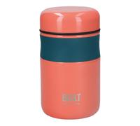 BUILT Flask, Vacuum Insulated for Hot & Cold Foods, Double Wall Stainless Steel, 490ml, Orange