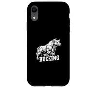 Built For Bucking Bull Rider Rodeo Cowboy Case for iPhone XR