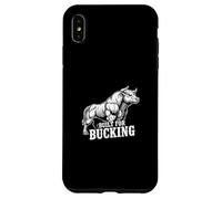 Built For Bucking Bull Rider Rodeo Cowboy Case for iPhone XS Max