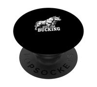 Built For Bucking Bull Rider Rodeo Cowboy PopSockets Adhesive PopGrip