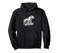 Built For Bucking Bull Rider Rodeo Cowboy Pullover Hoodie