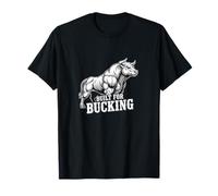 Built for Bucking Bull Rider Rodeo Cowboy T-Shirt