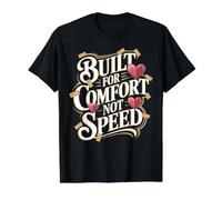 Built for Comfort Not Speed Medically Fragile Value Graphic T-Shirt, Men, Black, L