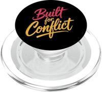 Built For Conflict Sarcastic Attitude Tension |- PopSockets PopGrip for MagSafe