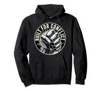 Built For Conflict Sarcastic Attitude Tension |---- Pullover Hoodie