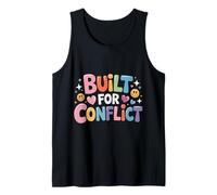 Built for Conflict Sarcastic Attitude Tension - Tank Top