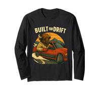 Built for Drift Buffalo Racing Driver Vintage Art Long Sleeve T-Shirt