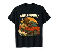 Built for Drift Buffalo Racing Driver Vintage Art T-Shirt
