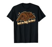 Built for Hugs Not Hurry Newfoundland Dog Value Graphic T-Shirt