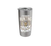 Built for Hunting Stuck at Work Deer Buck Stainless Steel Insulated Tumbler