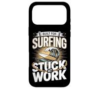 Built For Surfing Stuck At Work Surf Office Case for iPhone 17 Pro Max