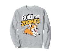 Built For Zoomies Cute Pet Dog Lover Funny Corgi Sweatshirt