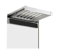 Built-in Closet Basket Above Washing Machine,Aluminum Alloy Hidden Pants Rack Drawer,for Drying Clothes After Washing(Color 1,45x86-96cm)