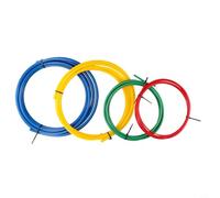 Built In Copper Tube Bender Kit PE Plastic Strip Set for Air Conditioning Pipes 4 Piece Bending Tools for 1/4, 3/8, 1/2, 5/8 Inch Tubing HVAC Use