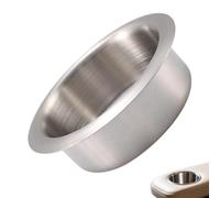 Built-in Cup Holder for Gaming Table | Stainless Steel Silver, Insert Cup Holder for Drinks, for Coffee Table Lounge Chair Next to the Sofa Car Yacht Camper