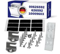 Built-In Dishwasher Door Fixing Kit to the Front Panel with Original Code 10009603 00626592 626592 for Bosch for Siemens - MADE IN GERMANY - MONTERAL